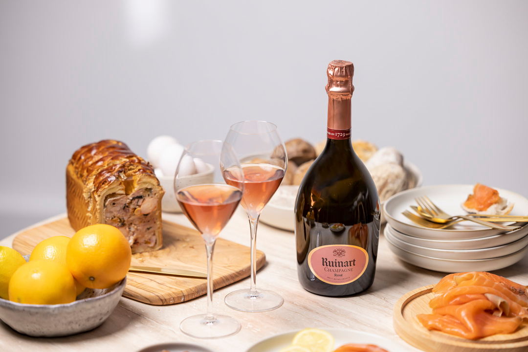 Exquisite Ruinart Champagne Pairings for the Festive Season