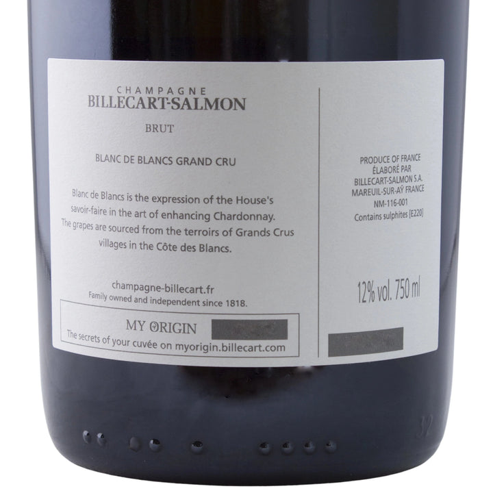 Billecart Salmon, Blanc de Blanc Grand Cru Champagne NV