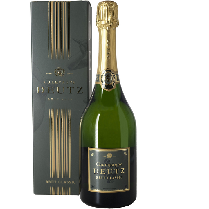 A bottle of Deutz Champagne Brut Classic