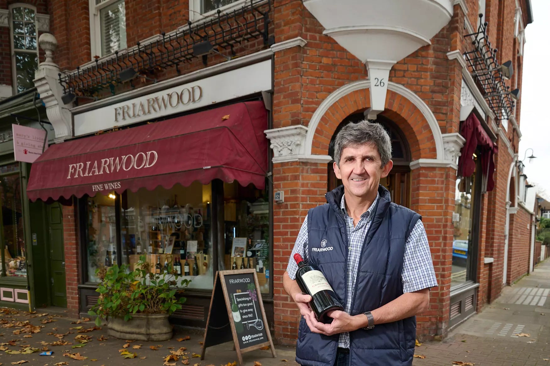 Friarwood Wines Patrice Parsons Green