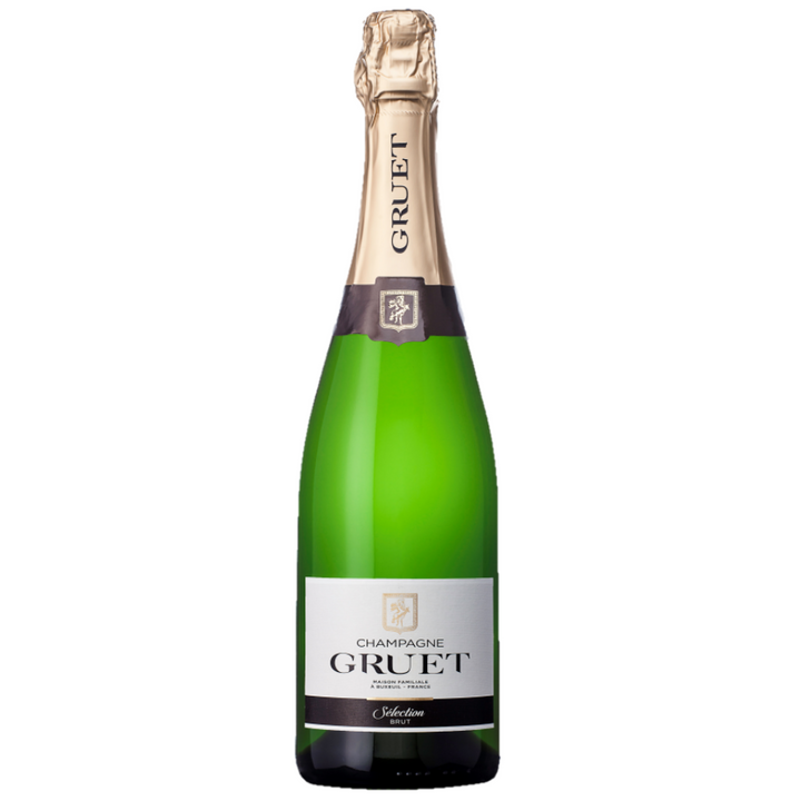 A bottle of Gruet Champagne Selection Brut