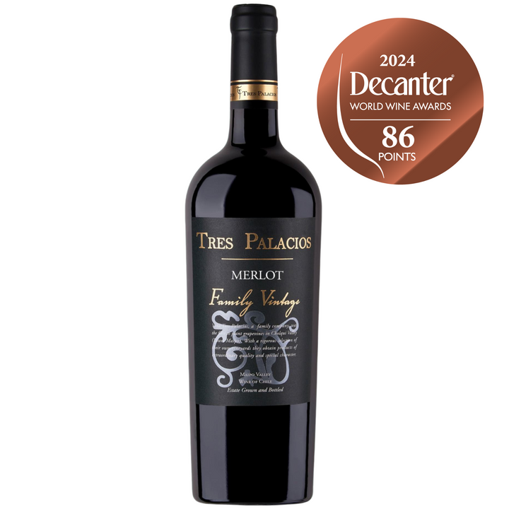 2020  Tres Palacios, Family Vintage Merlot