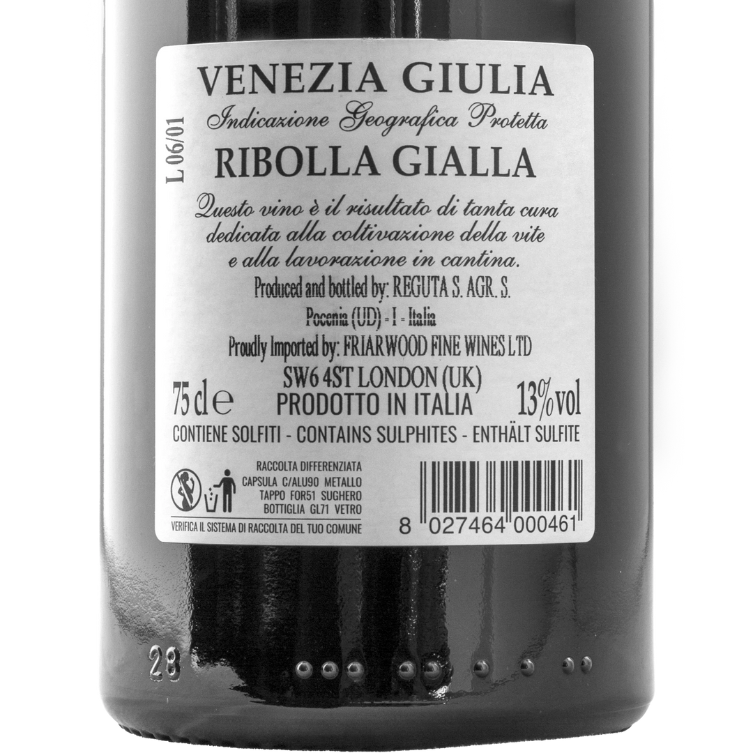 2023  Reguta, Ribolla Gialla