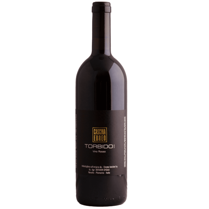 Cascina Ebreo Torbido! Vino Rosso, an Italian red wine from Piemonte, known for its bold and unfiltered character.