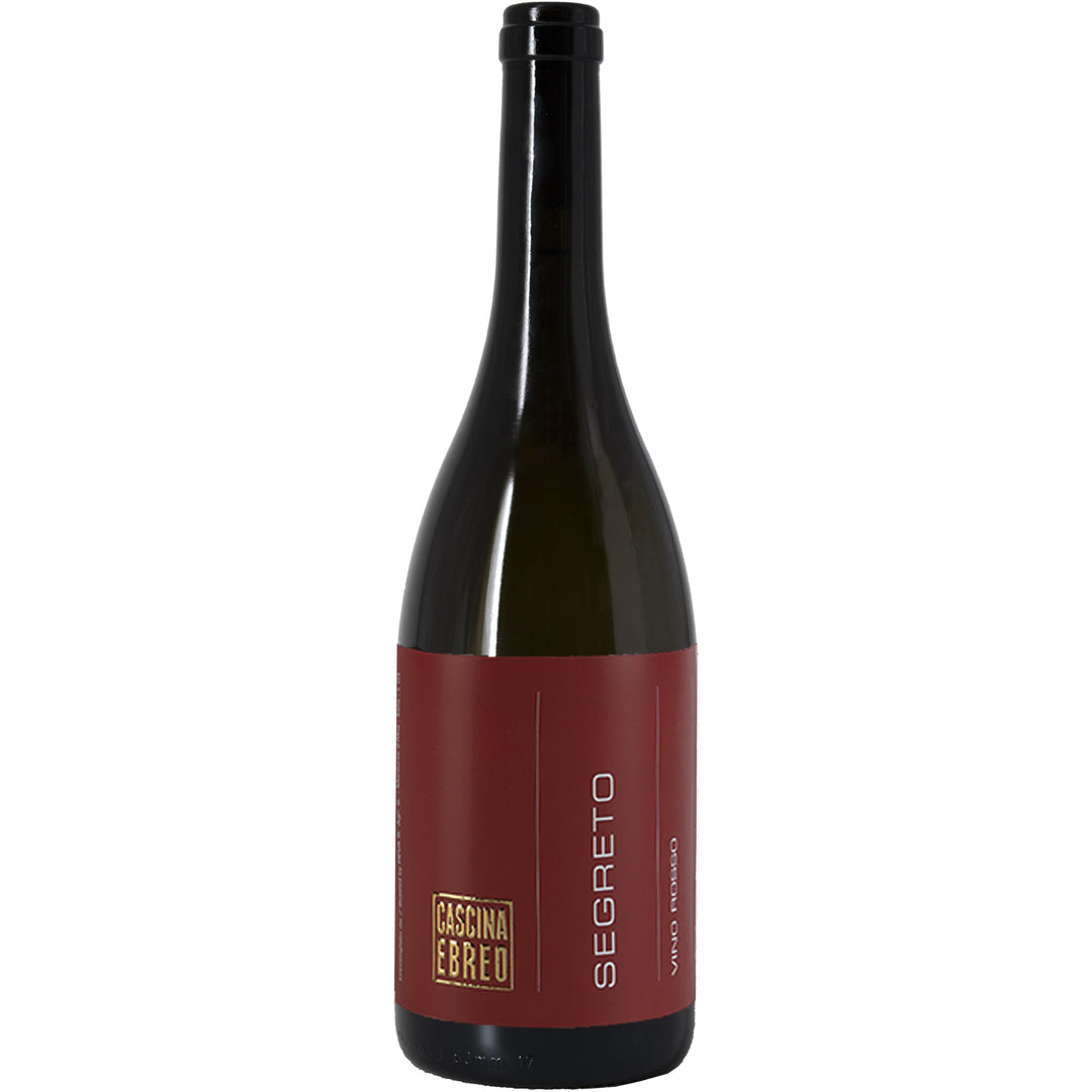 Cascina Ebreo Segreto Rosso wine bottle, a bold Italian red wine with rich flavous.