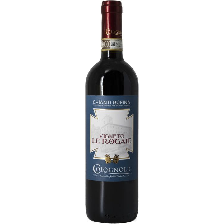 Colognole Vigneto Le Rogaie Chianti Rufina DOCG wine bottle.